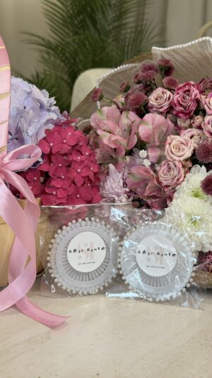 White Hijab Pin Roll
